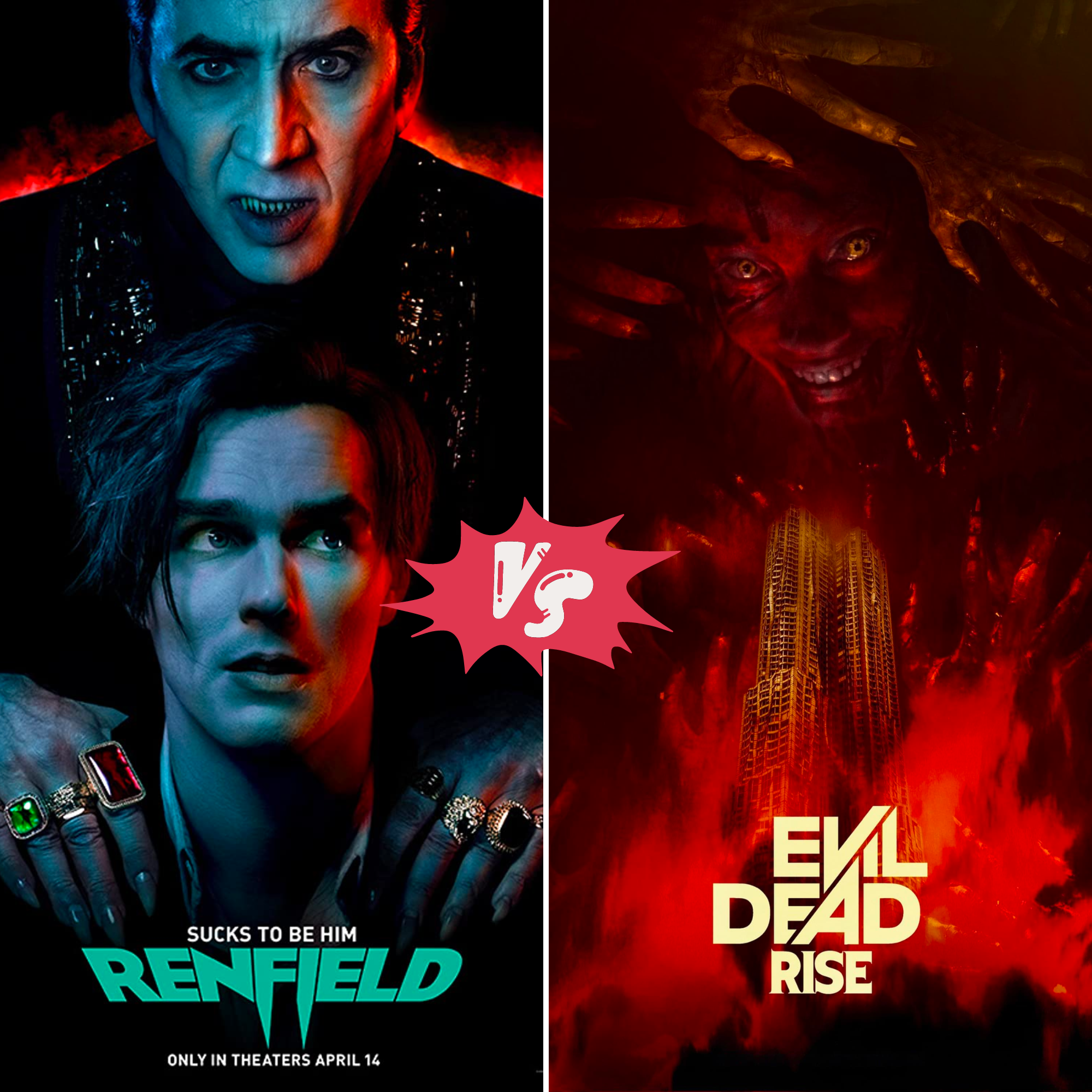 Renfield vs Evil Dead Rise Double Feature Review episode artwork